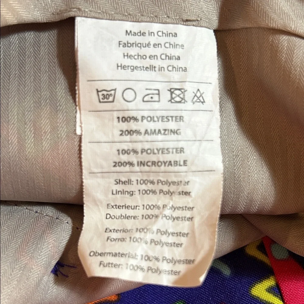 OppoSuits Men's The Fresh Prince Carnival Pants US Size 44 (See measurements)